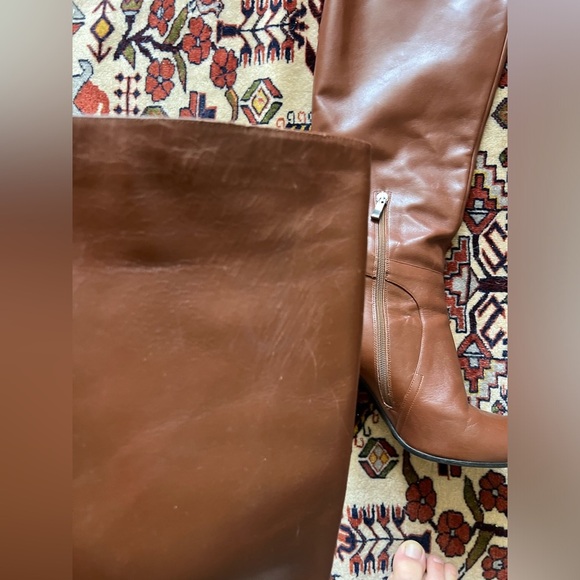 Carlo Pazolini Brown Heeled Knee High Boots, size 40 - Picture 6 of 10